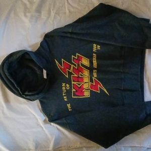 Daydreamer The Return of Kiss Cropped Hoodie L